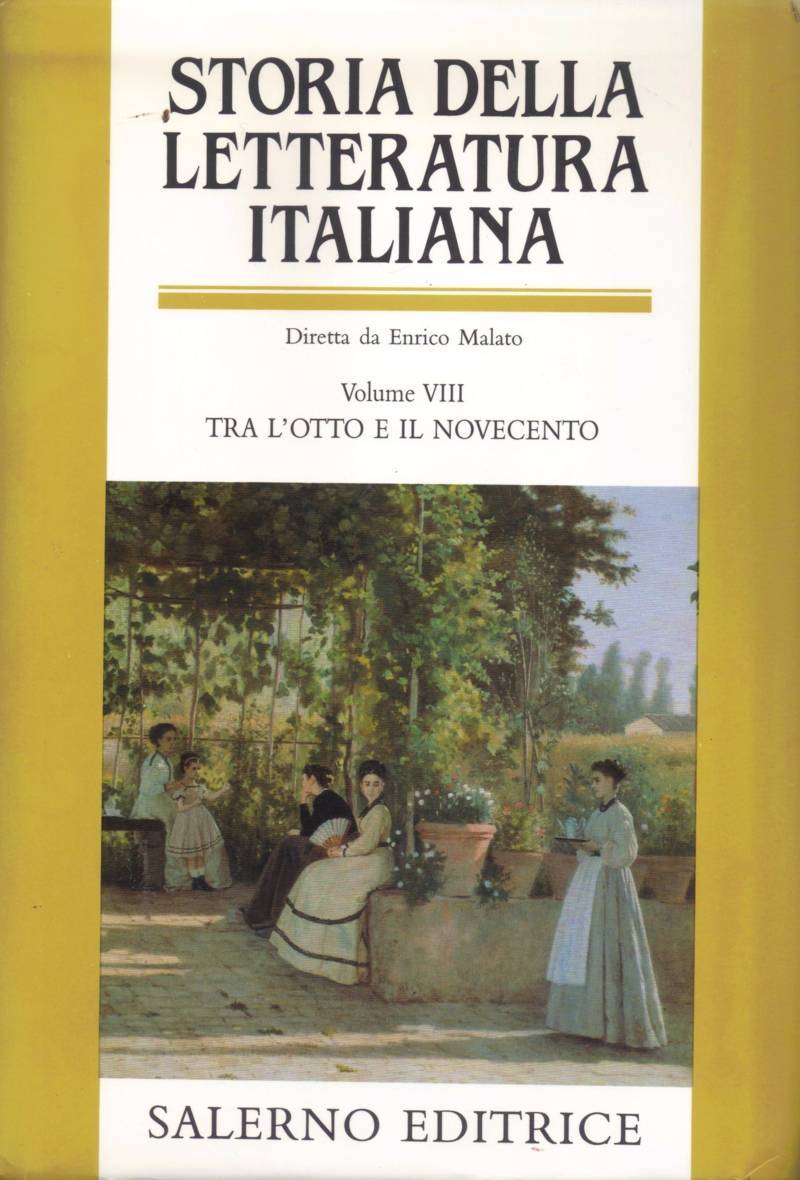 Copertina di Tra l'otto e il novecento 