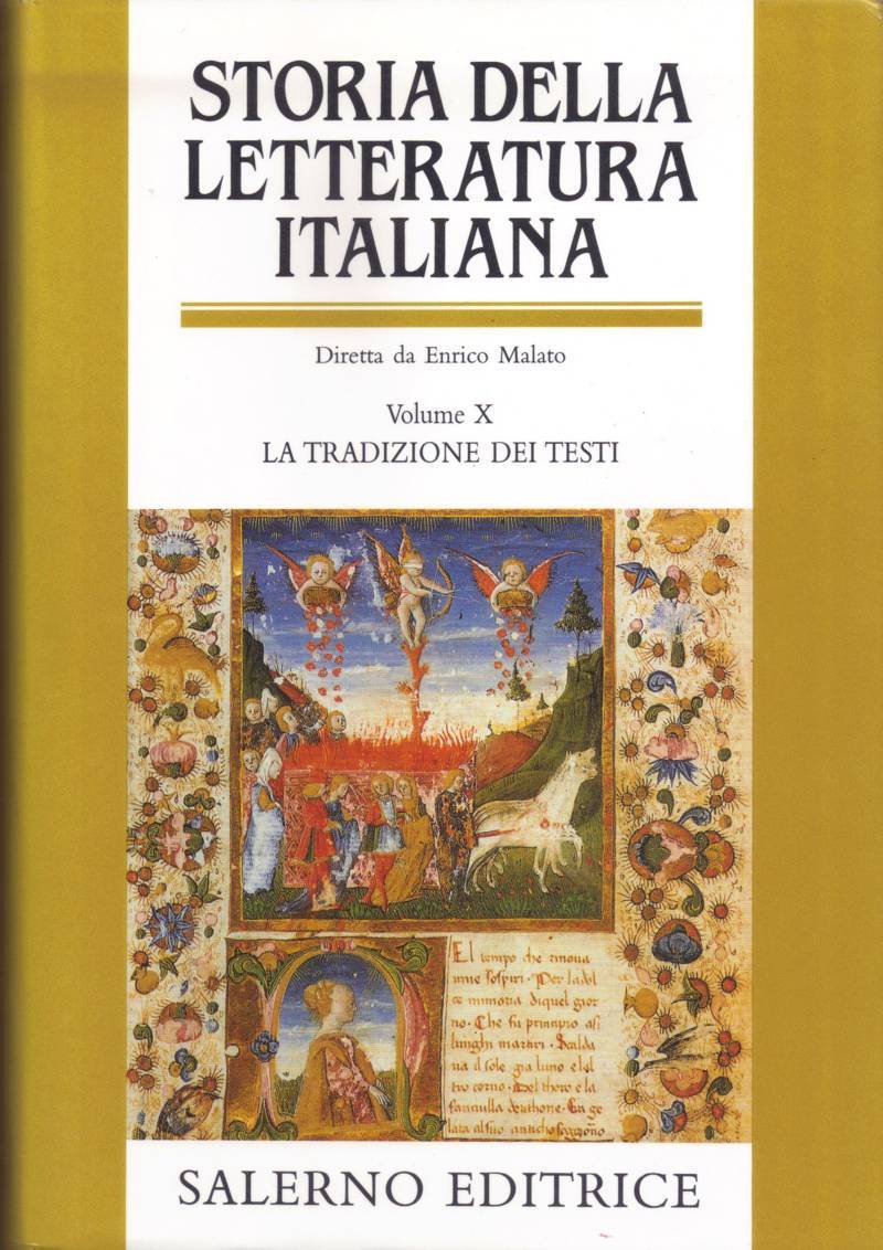Copertina di La tradizione dei testi - Volume X