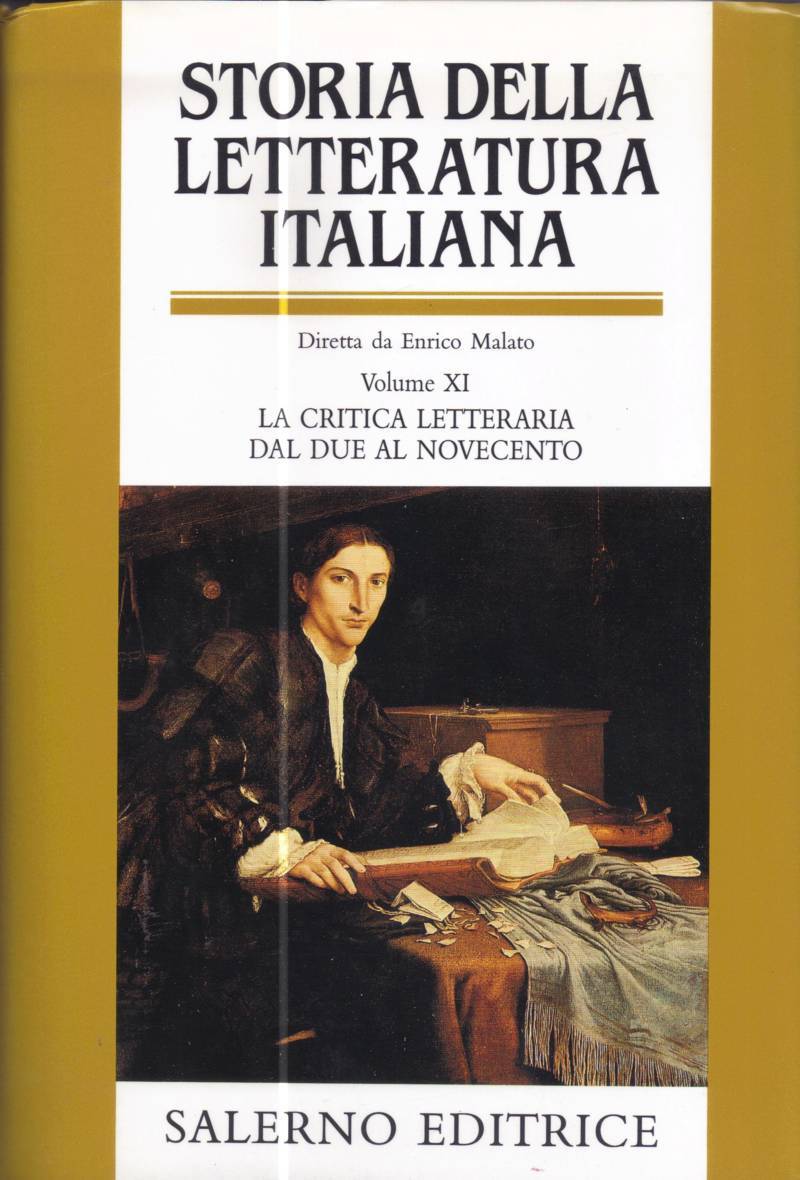 Copertina di La critica letteraria dal due al novecento - Volume XI