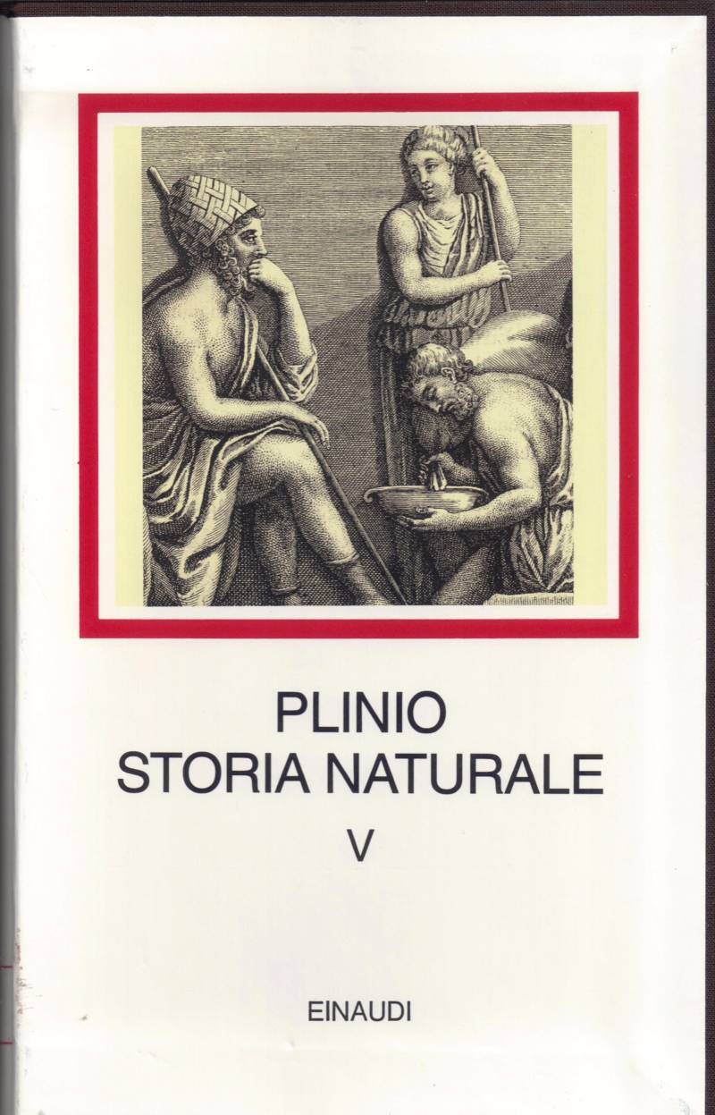 Copertina di Plinio - Storia naturale V