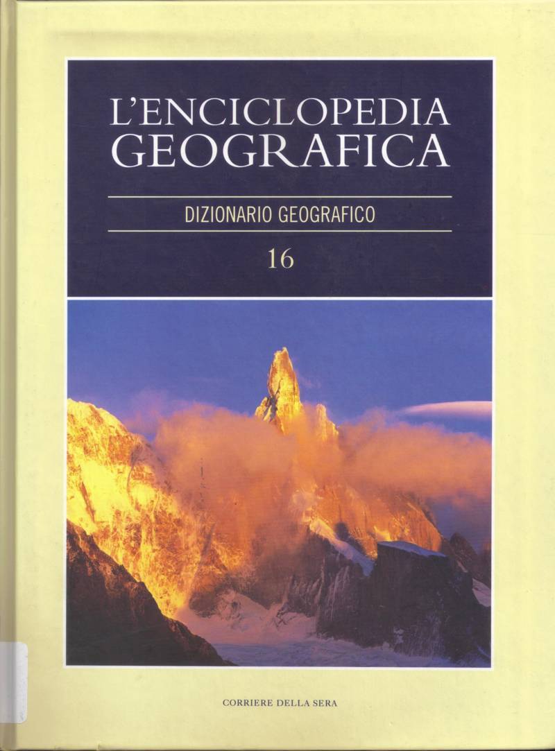 Copertina di Dizionario geografico
