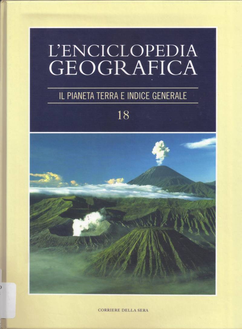 Copertina di Il pianeta terra e indice generale 