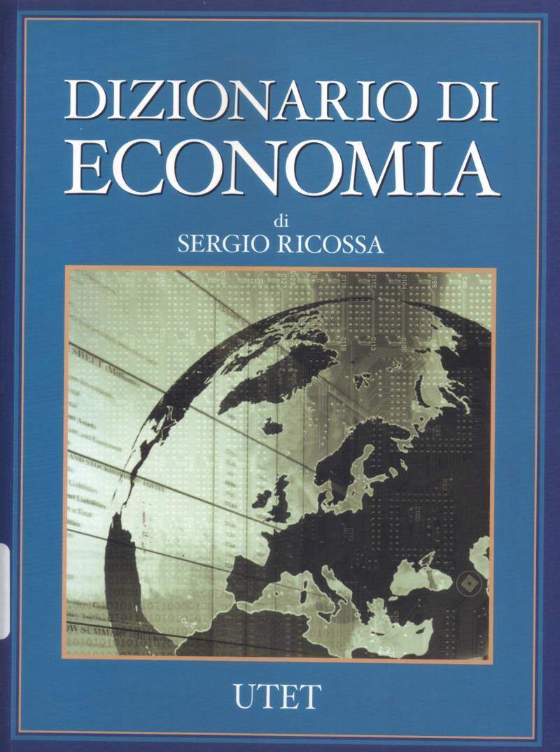 Copertina di Dizionario di Economia 