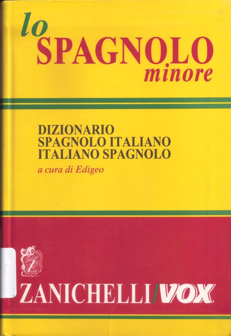 Copertina di Lo spagnolo minore 