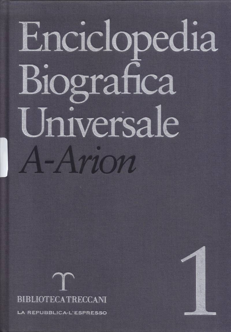 Copertina di Enciclopedia Biografica Universale - A-Arion 