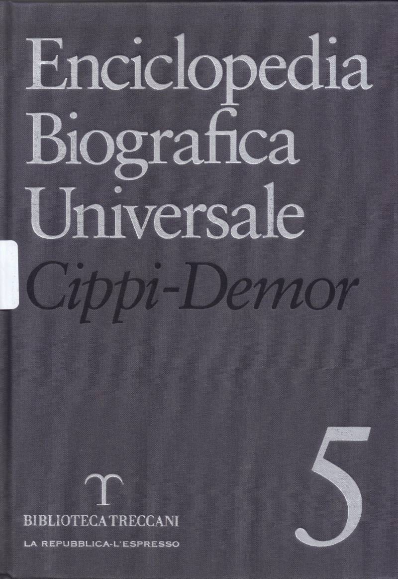 Copertina di Enciclopedia Biografica Universale -Cippi- Demon 