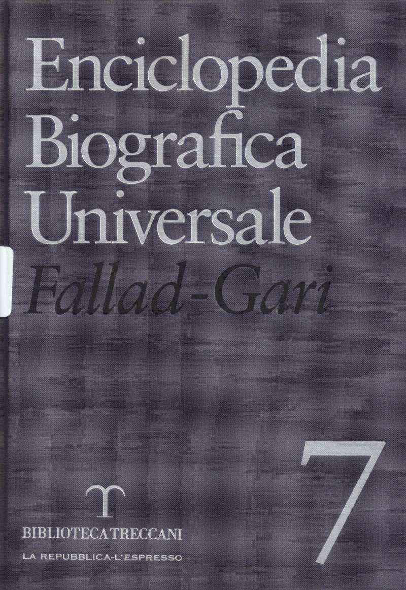 Copertina di Enciclopedia Biografica Universale - Fallad - Gari