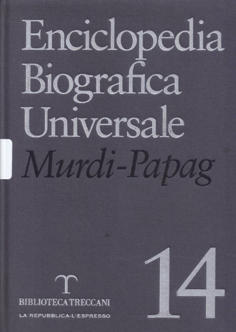 Copertina di Enciclopedia Biografica Universale - Murdi - Papag