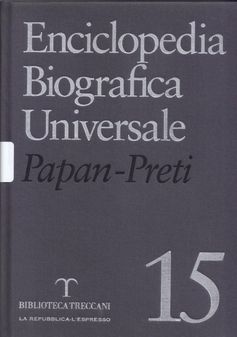 Copertina di Enciclopedia Biografica Universale - Papan - Preti