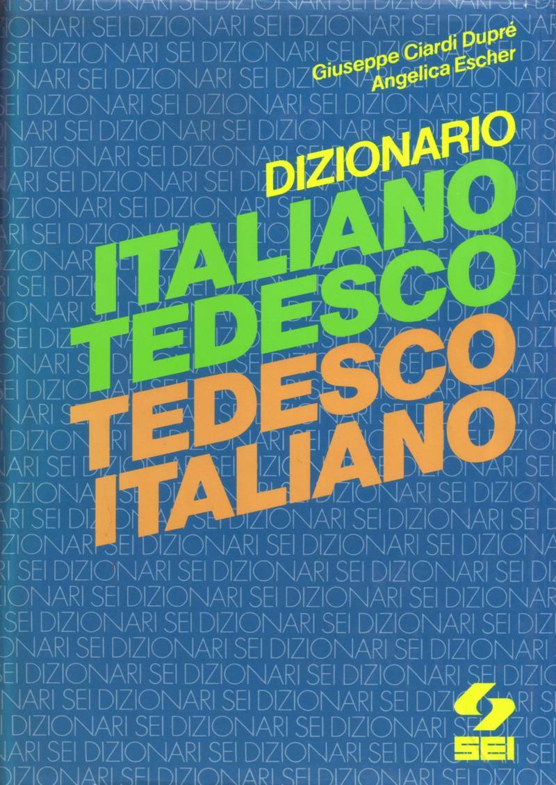 Copertina di Dizionario Italiano-Tedesco Tedesco-Italiano 