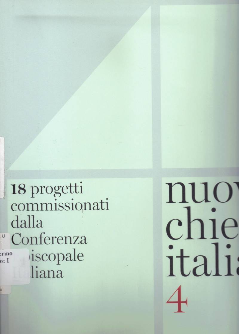 Copertina di Nuove chiese Italiane 4 
