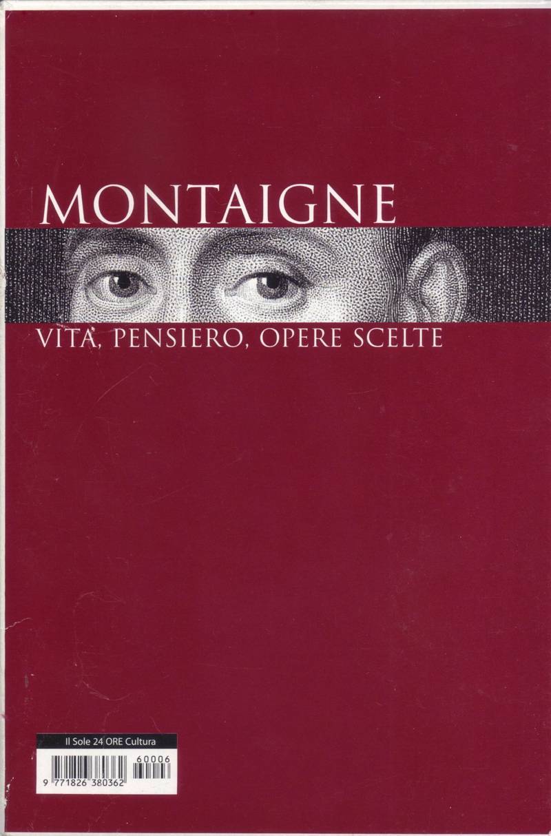 Copertina di Montaigne