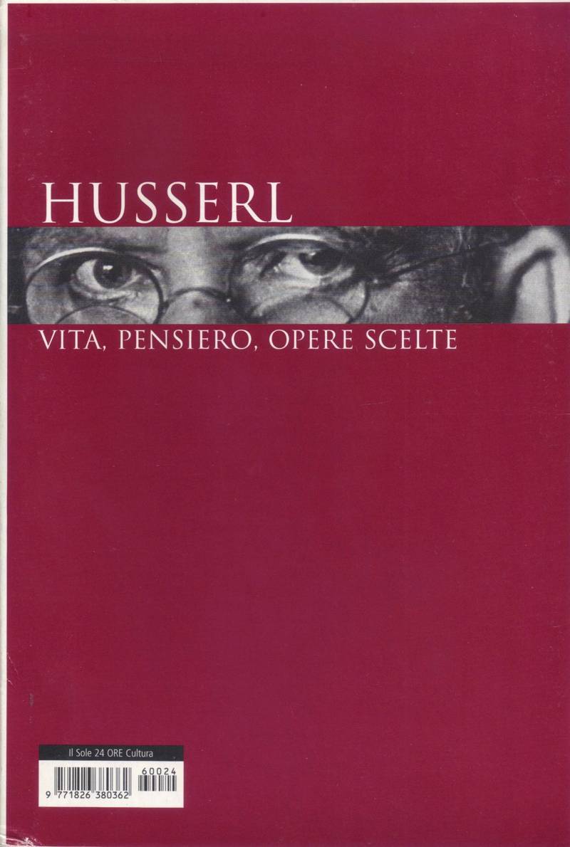 Copertina di Husserl 