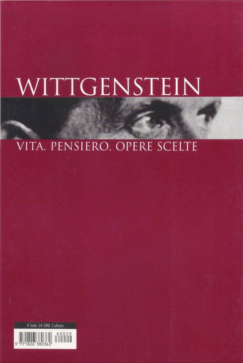 Copertina di Wittgenstein 