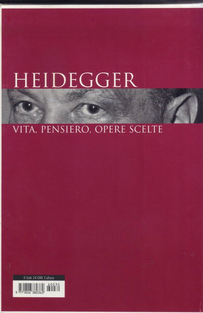 Copertina di Heidegger 