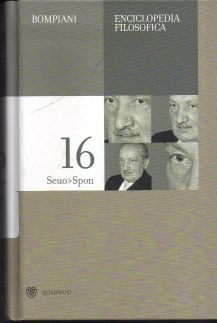Copertina di Enciclopedia Filosofica 16