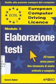 Copertina di Elaborazione testi