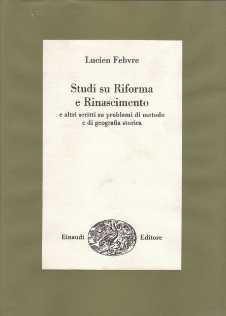 Copertina di Studi su Riforma e Rinascimento
