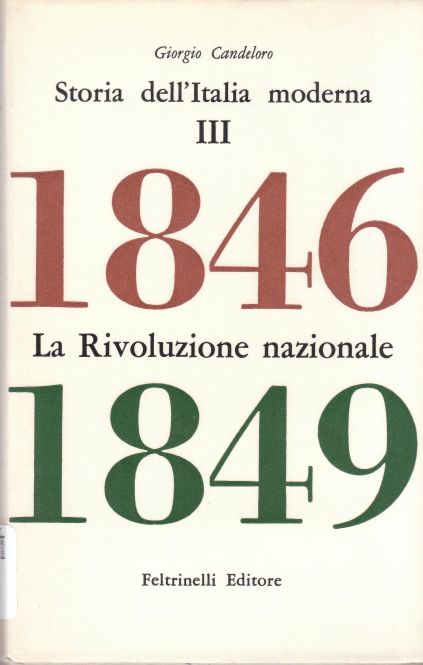 Copertina di Storia dell'italia moderna III