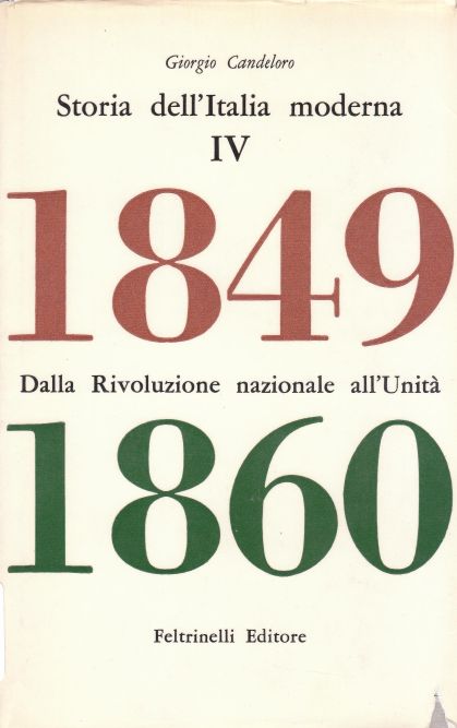 Copertina di Storia dell'italia moderna IV