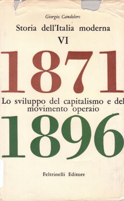 Copertina di Storia dell'italia moderna VI