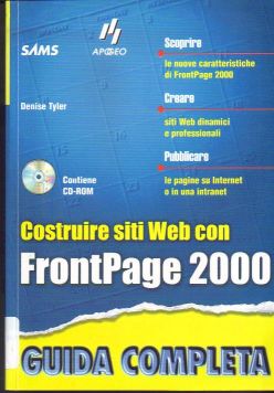 Copertina di Costruire siti web con FrontPage 2000
