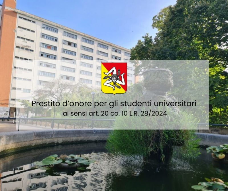 Prestito d’onore per gli studenti universitari, ai sensi art. 20 co. 10 L.R. 28/2024