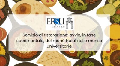 Servizio di ristorazione: avvio, in fase sperimentale, del menù Halal nelle mense universitarie