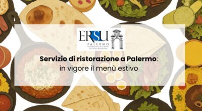 Servizio di ristorazione a Palermo: in vigore il menù estivo