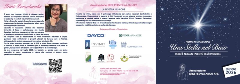 Premio Internazionale “Una Stella nelBuio” – Edizione 2026