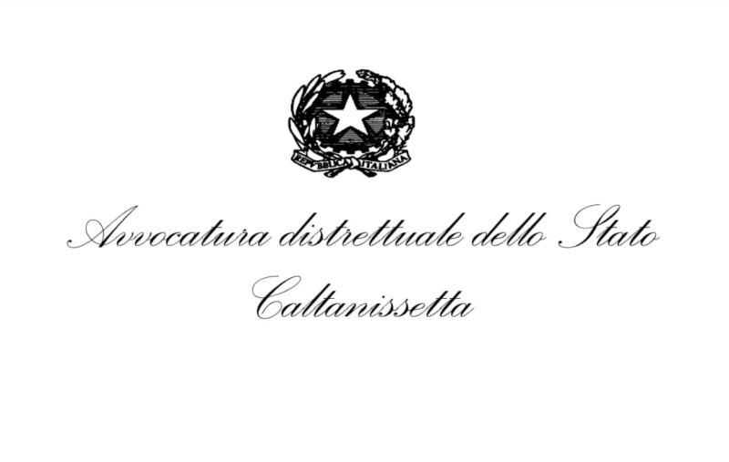 Avviso pubblico per l’ammissione alla pratica forense presso l’Avvocatura Distrettuale dello Stato di Caltanissetta
